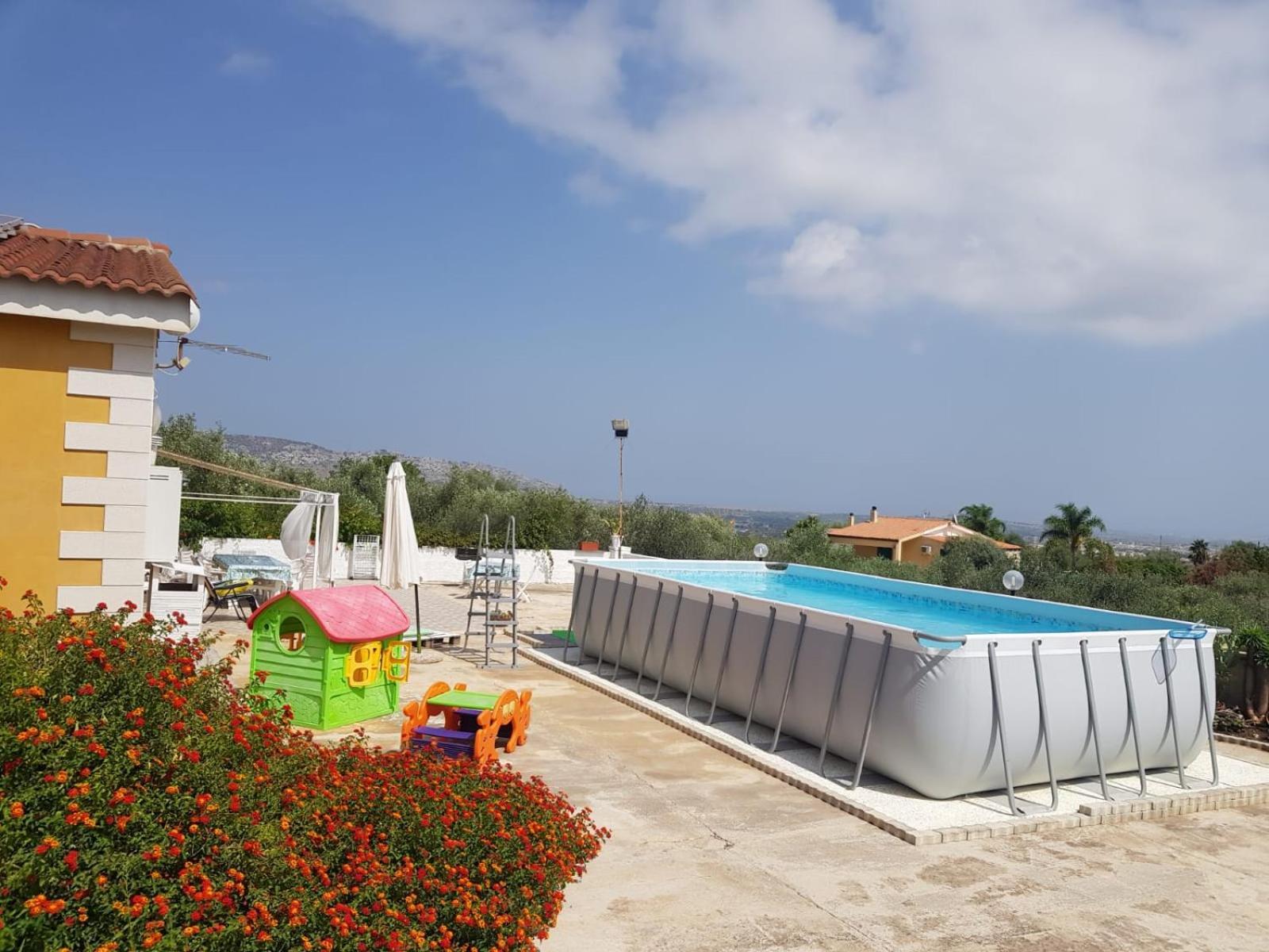 Villa Enea - ad uso esclusivo dei nostri ospiti Solarino Esterno foto